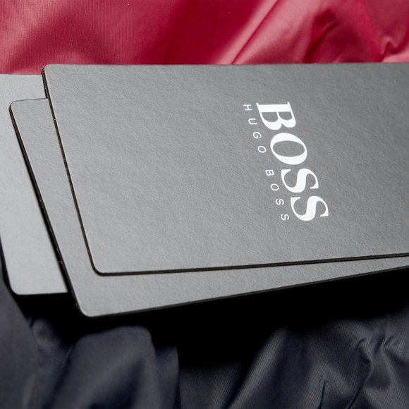 Hugo Boss Men's "Cynos" Gray Hooded Parka Jacket - Picture 9 of 9